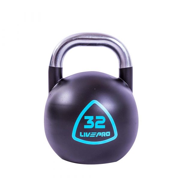 LIVEPRO Steel Competition Kettlebell 4 32 Kg 6 0 Kg LP1002 1